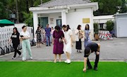 木渎镇党委委员孙德群一行走访调研木渎南行实验幼儿园工作